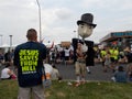 Protesters Clash at DNC Convention