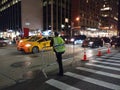 NYPD Traffic Officer, NYC, NY, USA Royalty Free Stock Photo