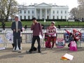 Protesters in Front of the White House