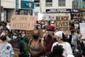 Black Lives Matter/Not Another Black Life Protest in Toronto, Ontario Royalty Free Stock Photo