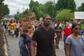 Protesters march on West Florissant Ave