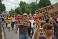 Protesters march on West Florissant Ave