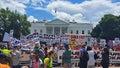 Protesters March at White House for Cuba