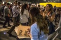 Protesters on Paulista Avenue during a protest against the increase in the value of bus, train and subway tickets