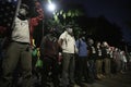 07/24/2020, the protesters at the Portland justice center