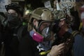 07/24/2020, the protesters at the Portland justice center