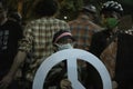 07/24/2020, the protesters at the Portland justice center