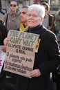 Protesters on The Women`s March in Portugal