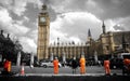 Protesting before Big Ben