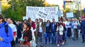 Protesting for Rosia Montana