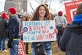 Protestor Against Gun Violence at March For Our Lives Royalty Free Stock Photo