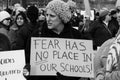 Protestor at March For Our Lives Royalty Free Stock Photo