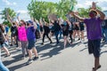 Hands Up! Don`t Shoot! Protest Chant Royalty Free Stock Photo