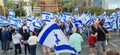 Protests against reform of a judicial system and religious dictate in Israel Royalty Free Stock Photo