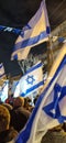 Protests against reform of a judicial system and religious dictate in Israel