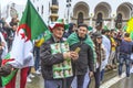 Algerians protesting against Bouteflika's regime in Algiers