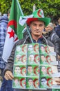 Algerians protesting against Bouteflika's regime in Algiers