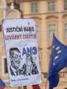 Protests on Oldtown Square in Prague