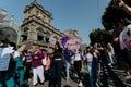 feminist march against gender violence, March 8