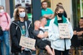 Protests in Trier on the 08.06.2020, Germany, Antifa, demonstration against racism