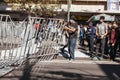 Protests in Valparaiso