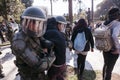 Protests in Valparaiso