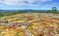 Proto-historic settlement in Sanfins de Ferreira Royalty Free Stock Photo