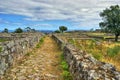 Proto-historic settlement in Sanfins de Ferreira Royalty Free Stock Photo