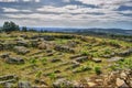 Proto-historic settlement in Sanfins de Ferreira Royalty Free Stock Photo