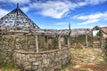 Proto-historic settlement in Sanfins de Ferreira Royalty Free Stock Photo