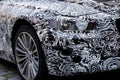 Prototype BMW Car with Camouflage Wrap for Testing Royalty Free Stock Photo