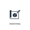 Prototyping icon. Simple element