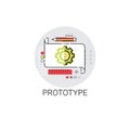 Prototyping Innovation Building Creation Icon