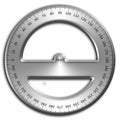 Protractor Royalty Free Stock Photo