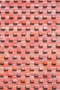 Unique extruded brick wall pattern background