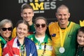 Invictus Games - Proud athlete family at the Invictus Games 2022 in The Hague