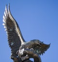 Proud Eagle Statue Royalty Free Stock Photo