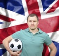 Proud football fan of Great Britain