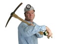 Proud Miner Royalty Free Stock Photo