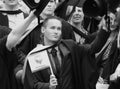 Proud young men & women graduates of USQ University graduation day