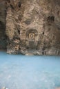 Proval lake inside Mashuk mountain, Pyatigorsk