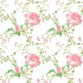 Provance flower seamless pattern backgorund Royalty Free Stock Photo