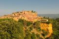 Provencal village of Roussillon