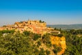 Provencal village of Roussillon, France