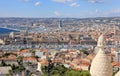 Marseille panorama - south France Royalty Free Stock Photo