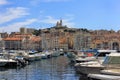 Marseille Old port - south France Royalty Free Stock Photo