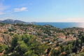 South France - view on sea coast Royalty Free Stock Photo