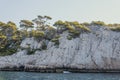 Panoramic view of the Calanque of Cassis Royalty Free Stock Photo