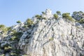 Panoramic view of the Calanque of Cassis Royalty Free Stock Photo