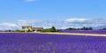 Provence rural landscape, France Royalty Free Stock Photo